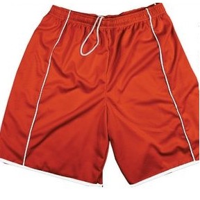 Youth Cool Mesh Athletic Short (5" Inseam) w/ Drawstring & Contrasting Trim