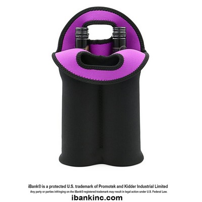 iBank ® 2-Bottle Neoprene Wine Tote