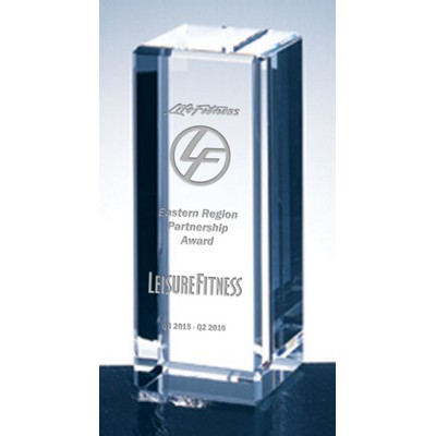 Colonna Optic Crystal Award (2-3/8"x 6")