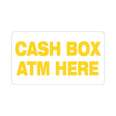 Rectangle Sticker | Round Corners | 2" x 3 1/2"| White Static | Static Back | Screen