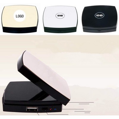 6000 mAh Makeup Mirror with Power Bank