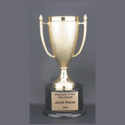 Gold Plastic Loving Cup (12½")