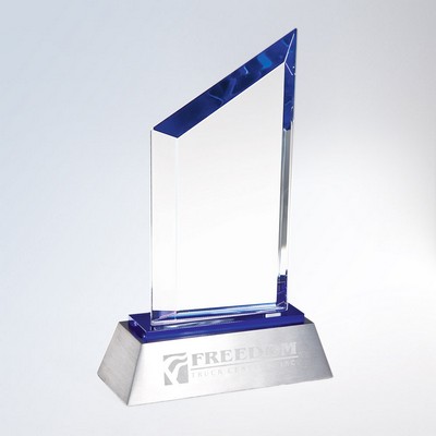 Blue Sail Award w/Aluminum Base