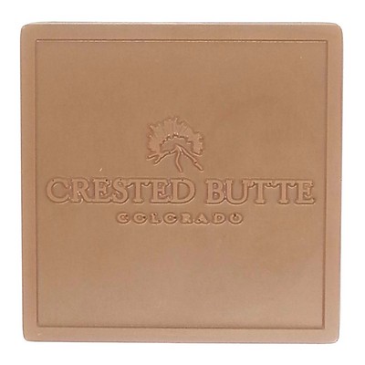 3.0" Square Custom Molded Chocolate