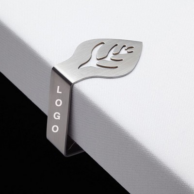 Leaf-Shaped Stainless Steel Tablecloth Clips
