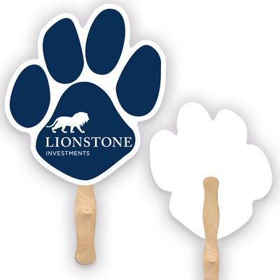Lightweight Paw Shape Hand Fan