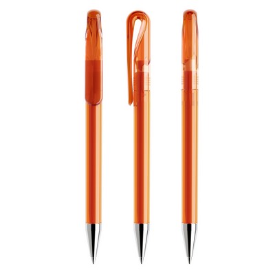 Prodir® DS1 Transparent Pen (No Dot) w/Metal Nose Cone