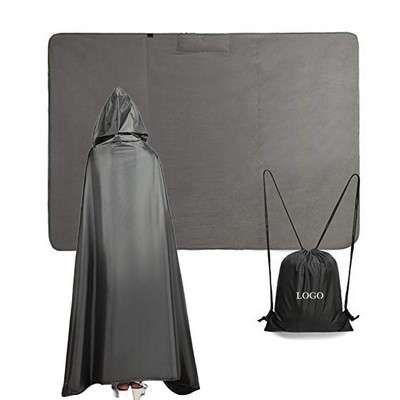 3000mm Waterproof Ripstop Camping Blanket with Hood