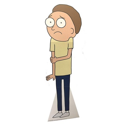 Rick and Morty Morty Cardboard Cutout Stand Up| Standee Picture Poster Photo Print 4' Tall