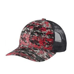 Port Authority Digi Camo Snapback Trucker Cap