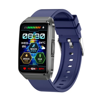 Thermo Tracker Premium Blue - With 2-point EKG and AI App