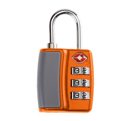 Orange Smooth Trip Travel Gear by Talus® TSA Accepted Combination Luggage Lock
