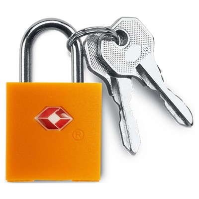 Orange Smooth Trip Travel Gear by Talus® TSA Accepted Luggage Key Locks