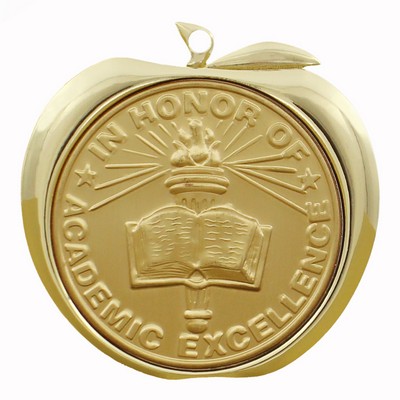 In Honor of Academic Excellence Apple Medal