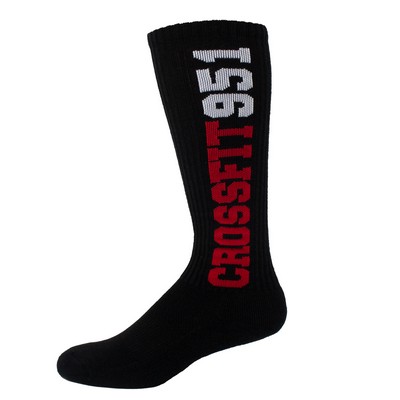 Made in the USA High Performance Cotton Blend Knee High Sock