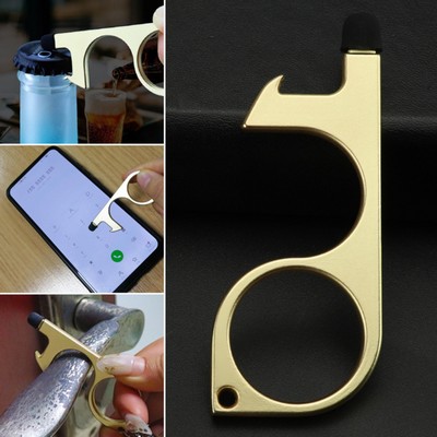 Multi-Function Metal Keychain