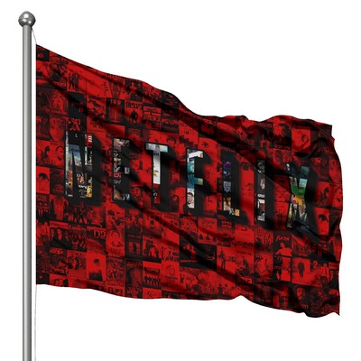 Fully Sublimated Flag Single Sided 5' x 8'