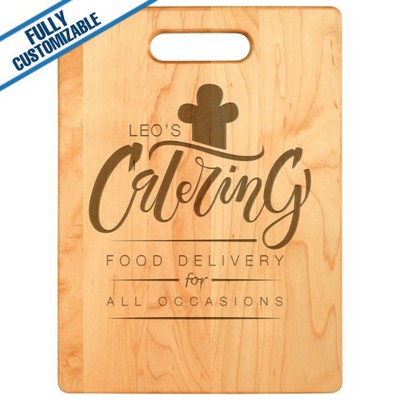 Rectangle Maple Cutting Board (13.75" x 9.75")
