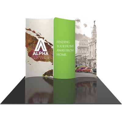 Modulate Series 1 10' Fabric Backwall Kit 02