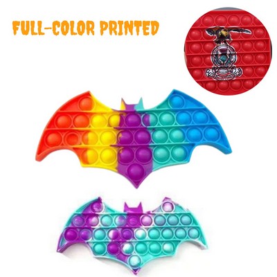 Halloween Bat - Pop It Fidget Toy Full Color