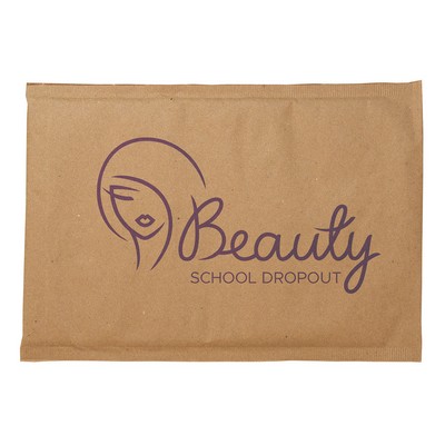 One Color Natural Paper Bubble Mailer (7.25" x 12")