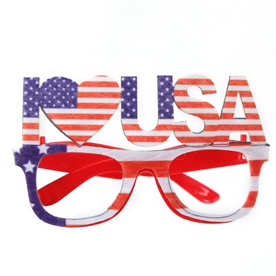 American Flag Decorative Eyeglass Frame