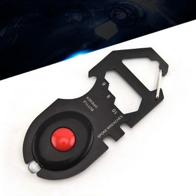 Stainless Steel Gadget Multi Tools Set Card With LED Light