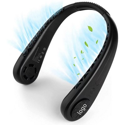 Portable Neck Fan Rechargeable Personal Fans Lightweight Wearable Fan Hands Free Fan Hanging He