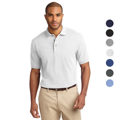 Port Authority Tall Heavyweight Cotton Pique Polo 7 oz.