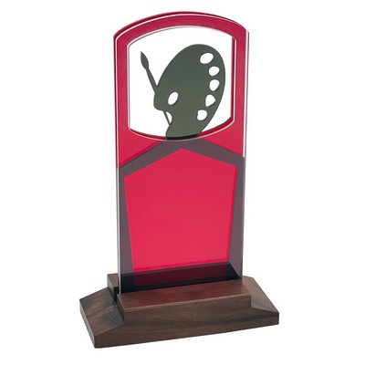 Art Award Natural Wood Base