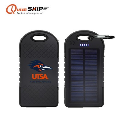 Dunning Solar 4000mAh Power Bank with Custom Imprint
