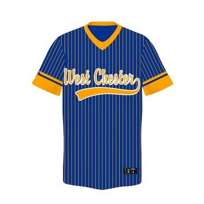 Holloway Adult Freestyle™ Sublimated Reversible V-Neck Baseball Jersey