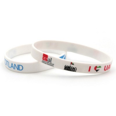 Silicone Wristband W/Full Color Printing