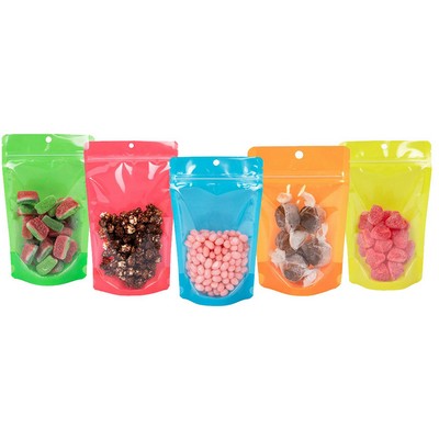 Neon Color 4 Mil Stand Up Pouches (4"x2 3/8"x6")