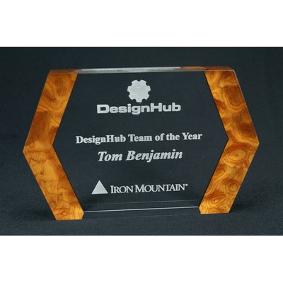 Acrylic Accent Line Award (8"x5"x1")
