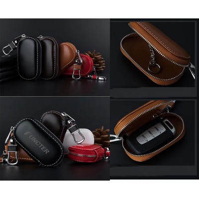 PU Car Key Sleeve W/A Key Chain
