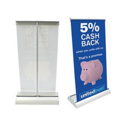 Mini Tabletop Retractable Banner Stand
