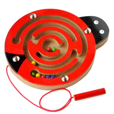 Wooden Maze Game Beetle
