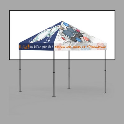 Pop up tent 10x10 printed canopy 500D