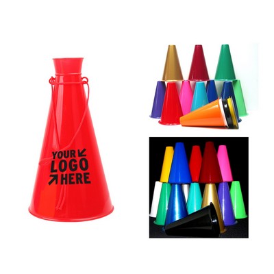 8" Tall Plastic Megaphone