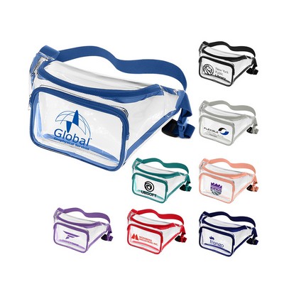 Color Trim Vinyl Fanny Pack