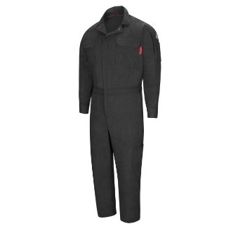 Bulwark™ iQ Series® Men's Mobility Coverall w/Insect Shield® - Dark Gray