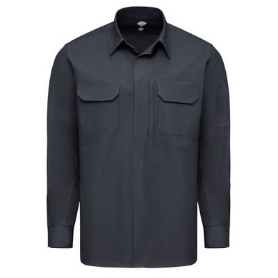 Dickie's® Men's Tactical Long Sleeve Shirt - Midnight Gray