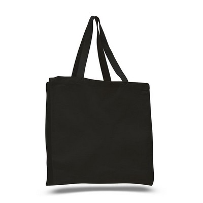 Cotton Canvas Gusset Tote