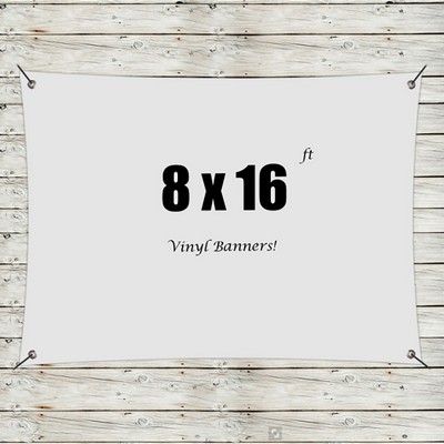 Custom 8' x 16' Vinyl Banners