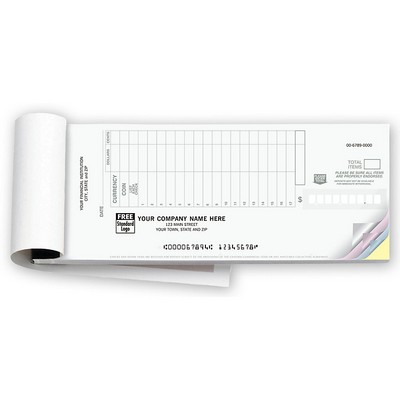 Deposit Ticket Forms - Booked, Classic (3-Part)
