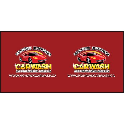 5' x 10' 9 Oz. Mesh Scrim Vinyl Banner