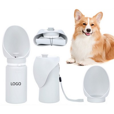 19 Oz. Portable Pet Water Bottle
