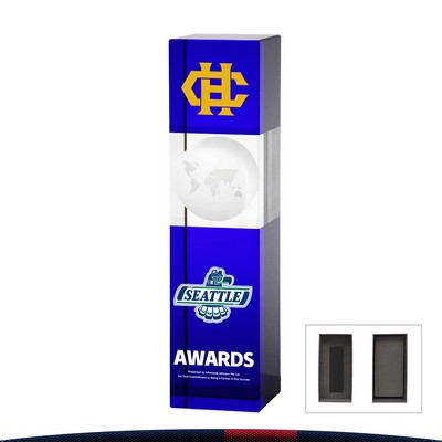 Genet Rectangular Block Award - LARGE