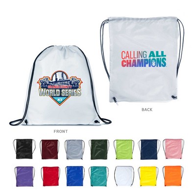 Full Color Drawstring Backpack